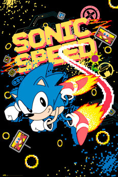 Juliste Sonic the Hedgehog - Speed