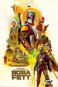 Juliste Star Wars: The Book of Boba Fett - In the Name of Honor