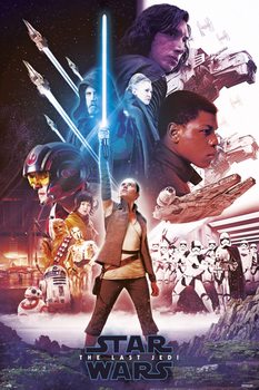 Juliste  Star Wars: The Last Jedi - Blue Saber