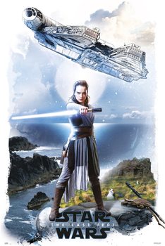 Juliste  Star Wars: The Last Jedi - Rey