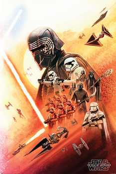 Juliste Star Wars: The Rise of Skywalker - Kylo Ren
