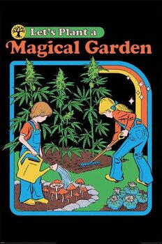 Juliste Steven Rhodes - Let‘s Plant a Magical Garden