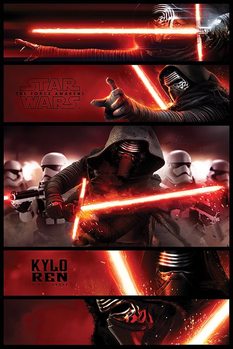 Juliste Tähtien sota: Episodi VII – The Force Awakens - Kylo Ren Panels