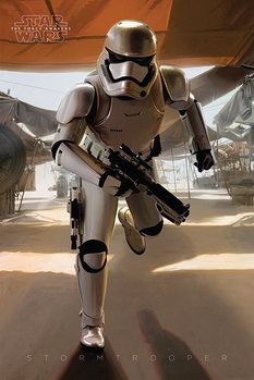 Juliste Tähtien sota: Episodi VII – The Force Awakens - Stormtrooper Running