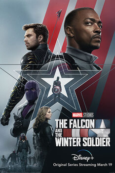 Juliste The Falcon and the Winter Soldier - Stars and Stripes