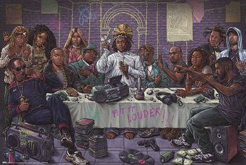 Juliste The Last Supper of Hip Hop