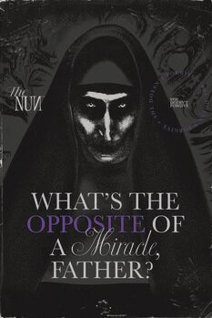 Canvas-taulu The Nun - She Doesn't Forgive