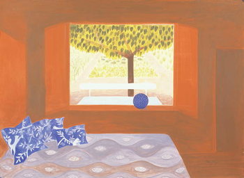 Canvas-taulu The Studio Window, 1987