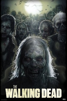 Juliste The walking dead – zombies