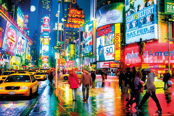 Juliste  Times Square - Rush Hour