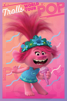 Juliste Trolls World Tour - Poppy