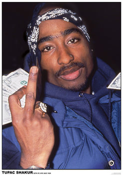 Juliste Tupac - Finger