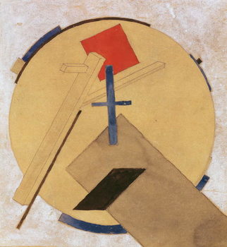 Canvas-taulu Untitled Proun Study, c.1919-20