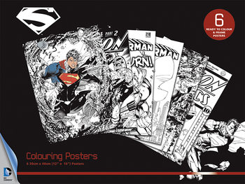 Väritysjuliste DC Comics - Superman