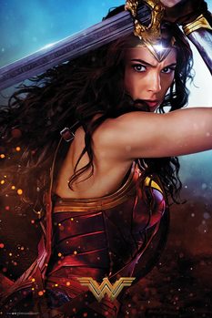 Juliste Wonder Woman - Defend