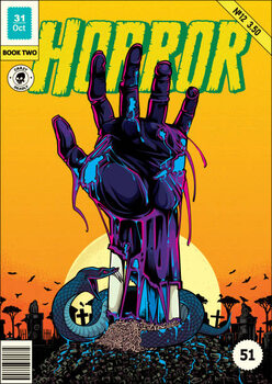 Juliste Zombie Hand Rising out From The Grave