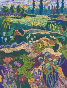 Принти на полотні July Terrain, 2008