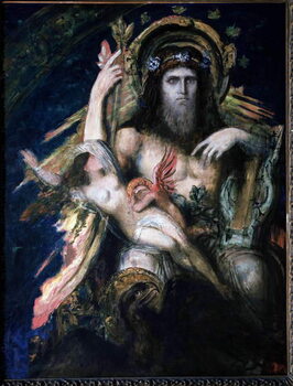 Принти на полотні Jupiter (Zeus) and Semelé