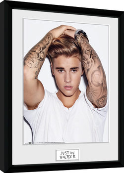 Рамкиран плакат Justin Bieber - Hair