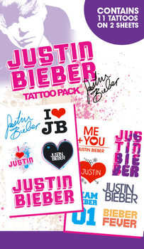 Τατουάζ JUSTIN BIEBER - i love