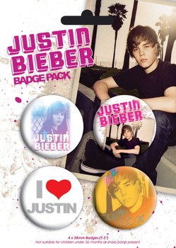 Σετ κονκάρδες JUSTIN BIEBER