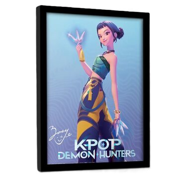 Uokvireni poster K-Pop Demon Hunters - Zoey
