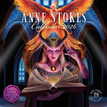 Kalendar 2026 Anne Stokes - Fantasy