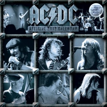 Kalendar 2027 Calendar 2012 - AC / DC