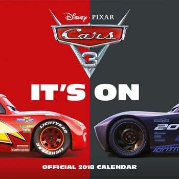 Kalendar 2018 Cars 3