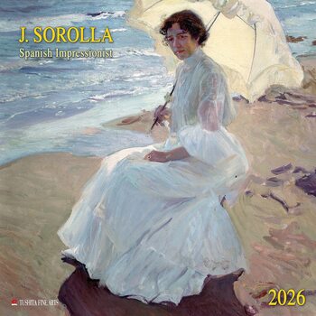 Kalendar 2026 Joaquin Sorolla - Spanish Impressionist