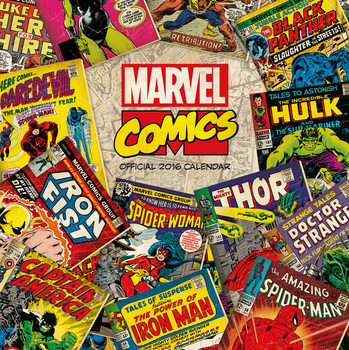Kalendar 2027 Marvel Retro Classics