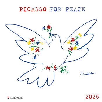 Kalendar 2026 Pablo Picasso - For Peace