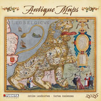 Kalenteri 2027 Antique Maps