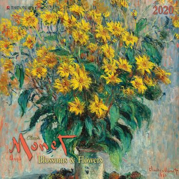 Kalenteri 2020  Claude Monet - Blossoms & Flowers