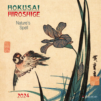 Kalenteri 2024 Hokusai/Hiroshige - Nature