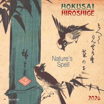 Kalenteri 2026 Hokusai Hiroshige - Nature's Spell
