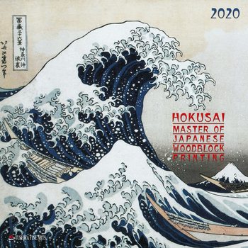 Kalenteri 2020  Hokusai - Japanese Woodblock Painting
