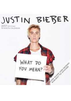 Kalenteri 2027 Justin Bieber