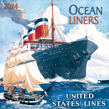 Kalenteri 2024 Ocean liners