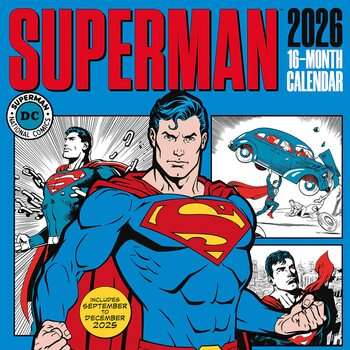 Kalenteri 2026 Superman - Comics