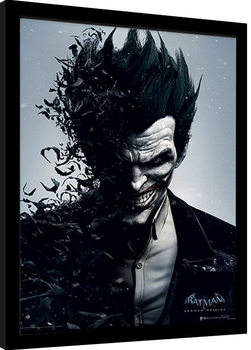 Kehystetty juliste Batman: Arkham Origins - Joker