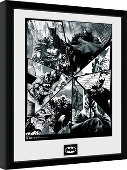 Batman Comic - Collage Kehystetty juliste