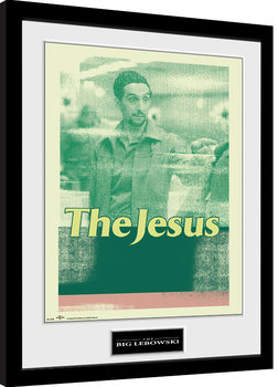 Big Lebowski - The Jesus Kehystetty juliste