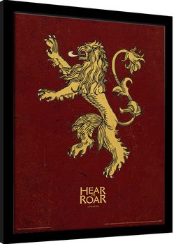 Game Of Thrones - Lannister Kehystetty juliste