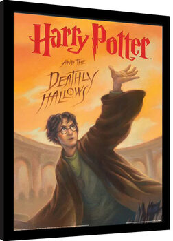 Kehystetty juliste Harry Potter - The Deadly Hallows Book