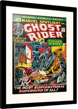 Kehystetty juliste Marvel - Ghost Riders