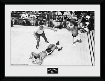 Kehystetty juliste Muhammad Ali - Knock Out