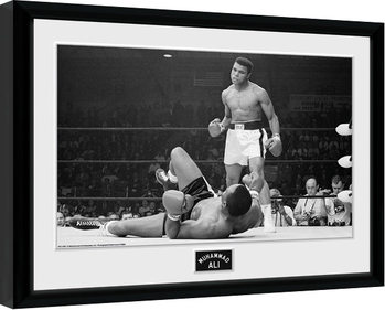 Kehystetty juliste Muhammad Ali - Liston 2