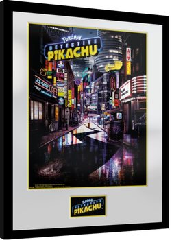 Pokemon: Detective Pikachu - Teaser Kehystetty juliste