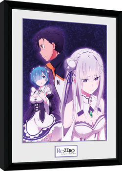 Re-Zero - Trio Kehystetty juliste
